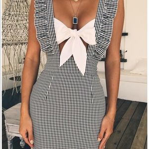 Tiger Mist Gingham Dress